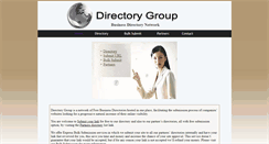 Desktop Screenshot of directorygroup.biz